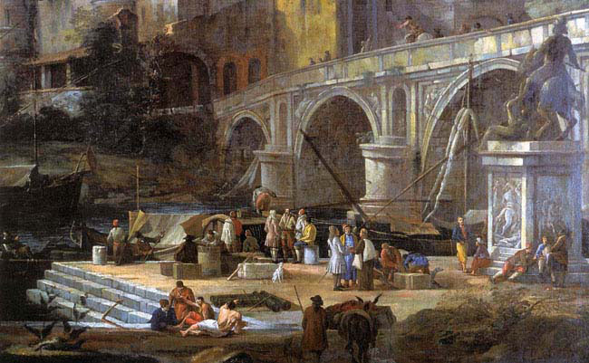view of a river port